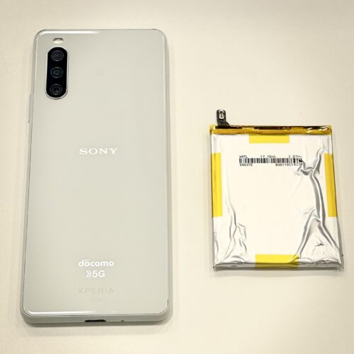 【修理事例】滋賀県草津市よりXperia 10Ⅲのバッテリー交換でご来店｜即日約1時間で対応