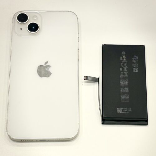 【修理事例】滋賀県守山市よりiPhone 14 Plusのバッテリー交換でご来店