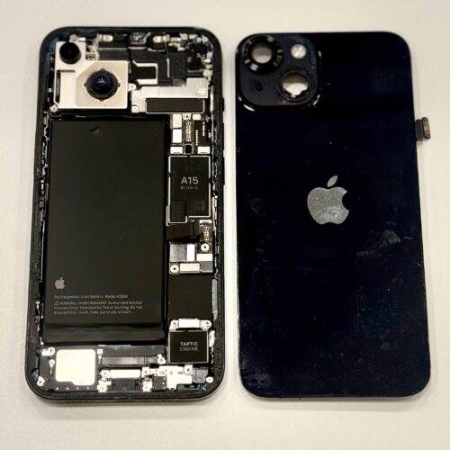 【修理事例】滋賀県草津市よりiPhone 14のカメラレンズ割れ修理でご来店